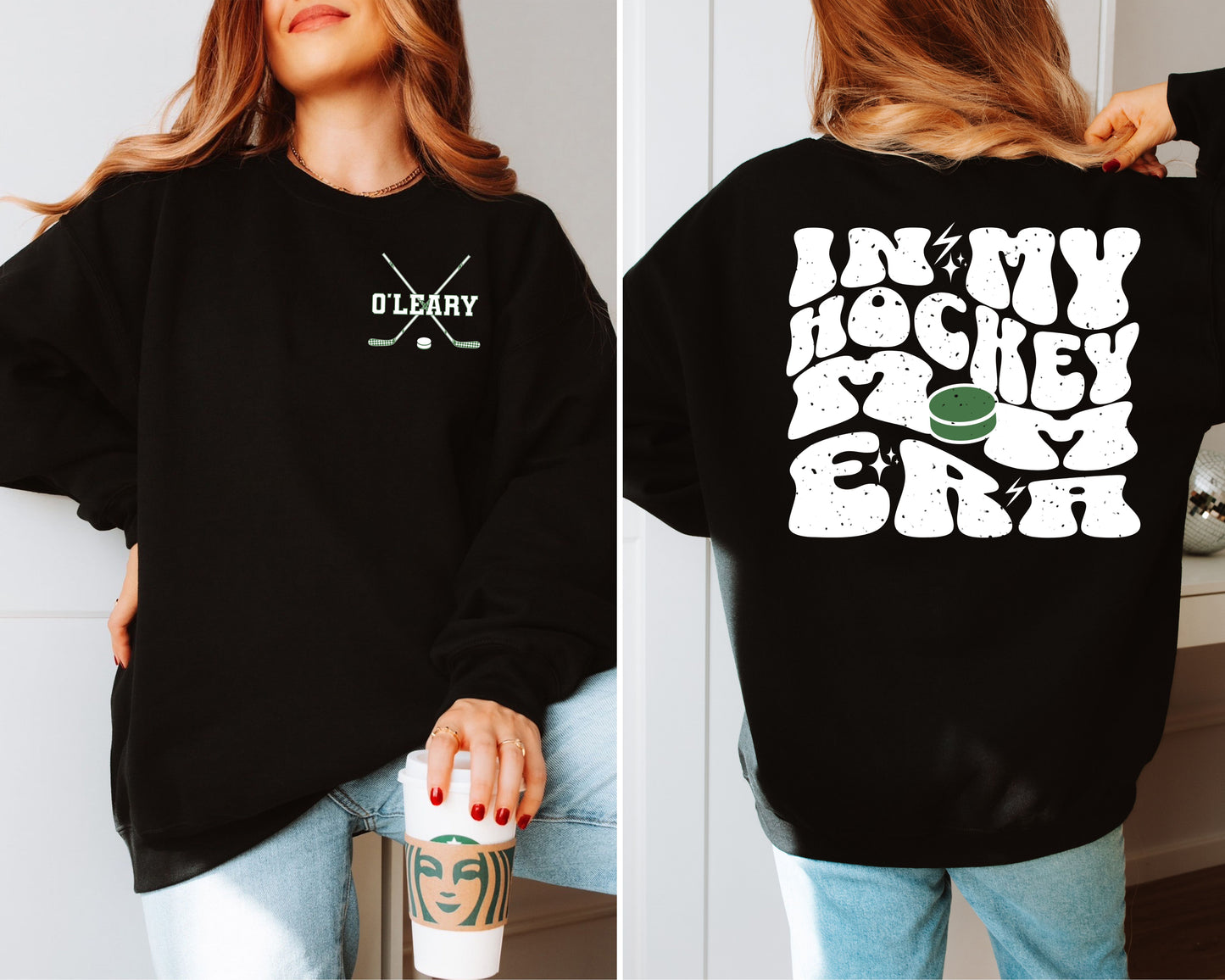 Billerica Hockey Mom Era Crewneck