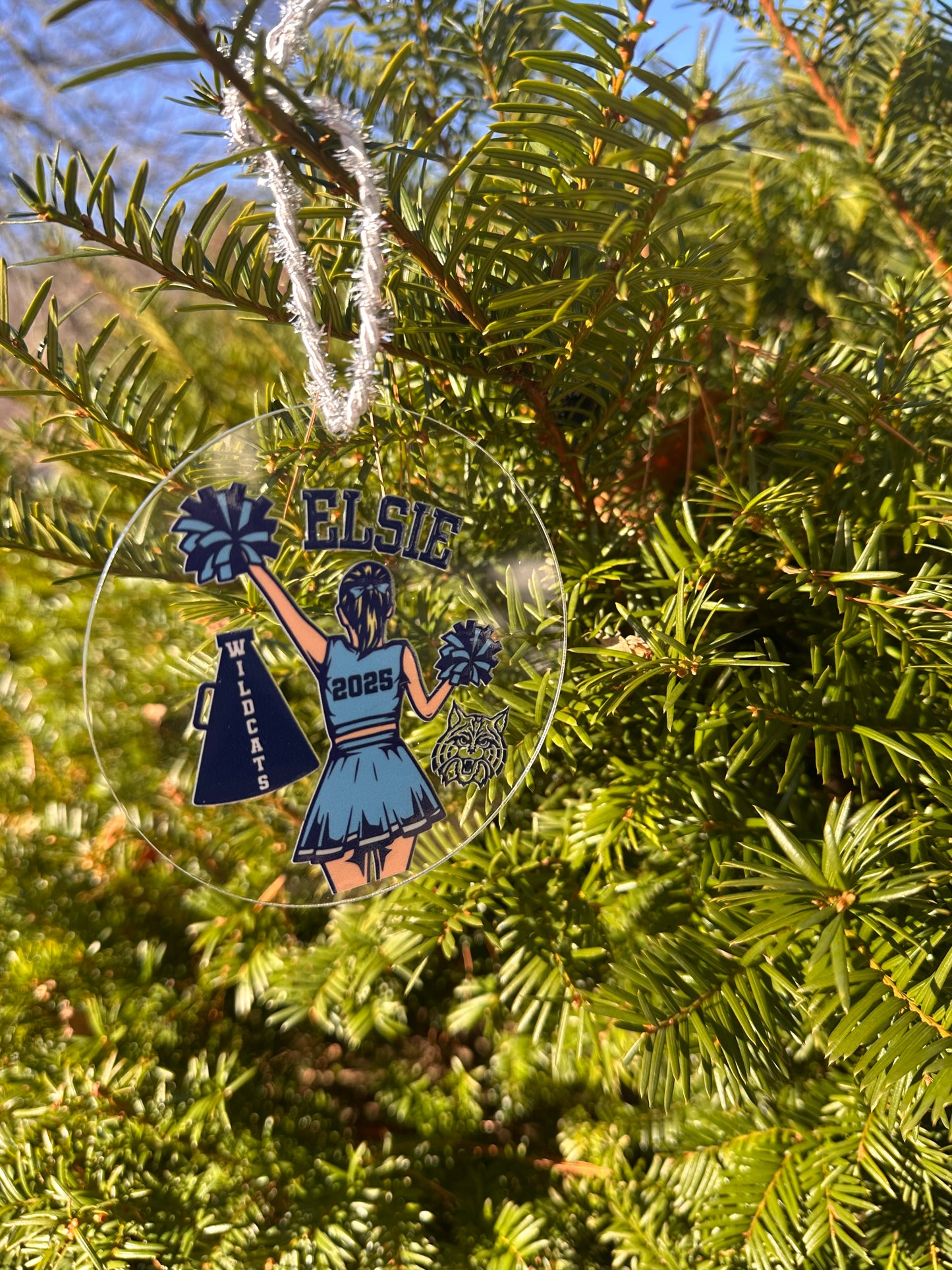 Cheerleader Ornament