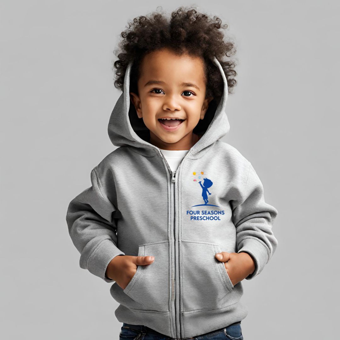 Zip Up Hooded Sweatshirt