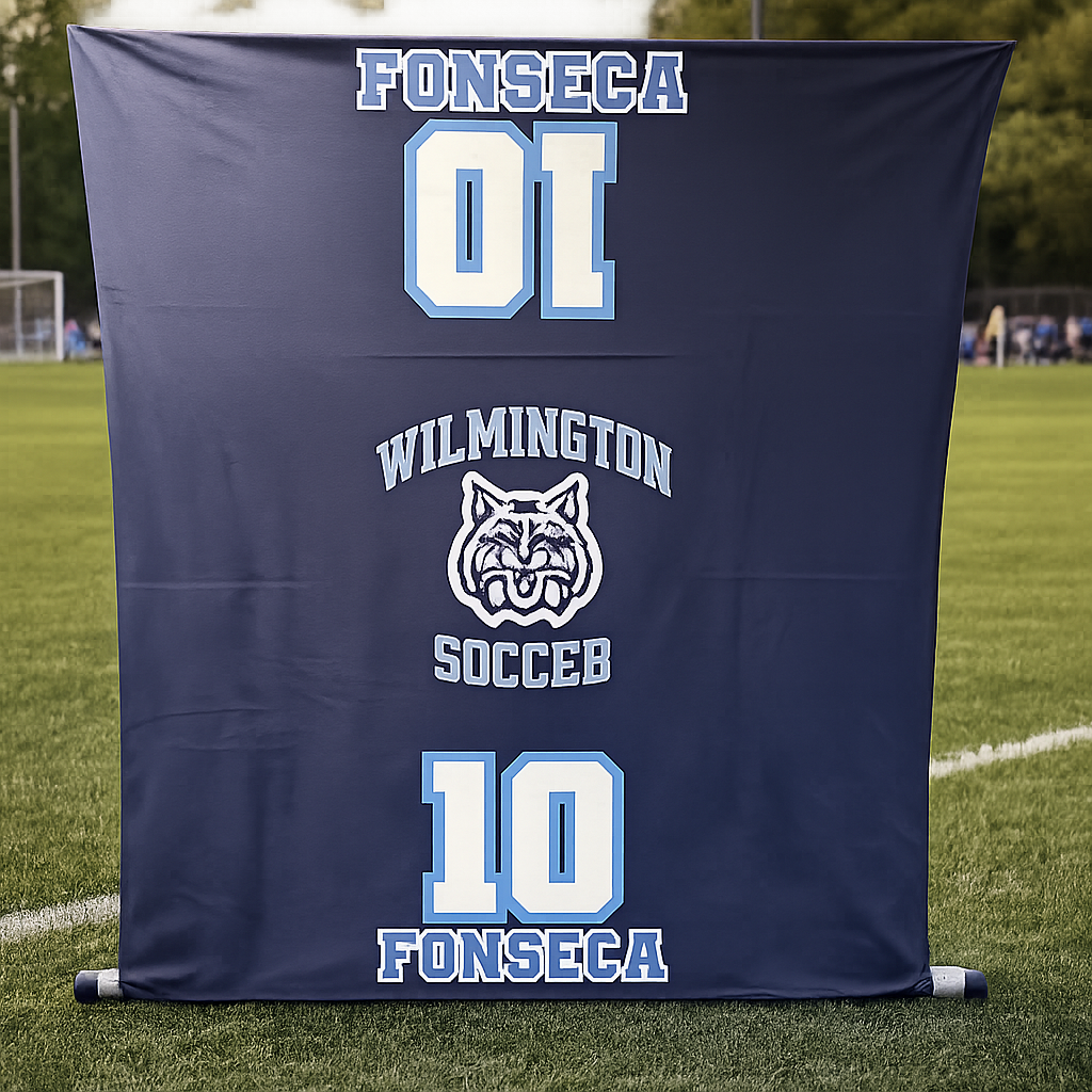 Personalized Player Sweatshirt Blanket