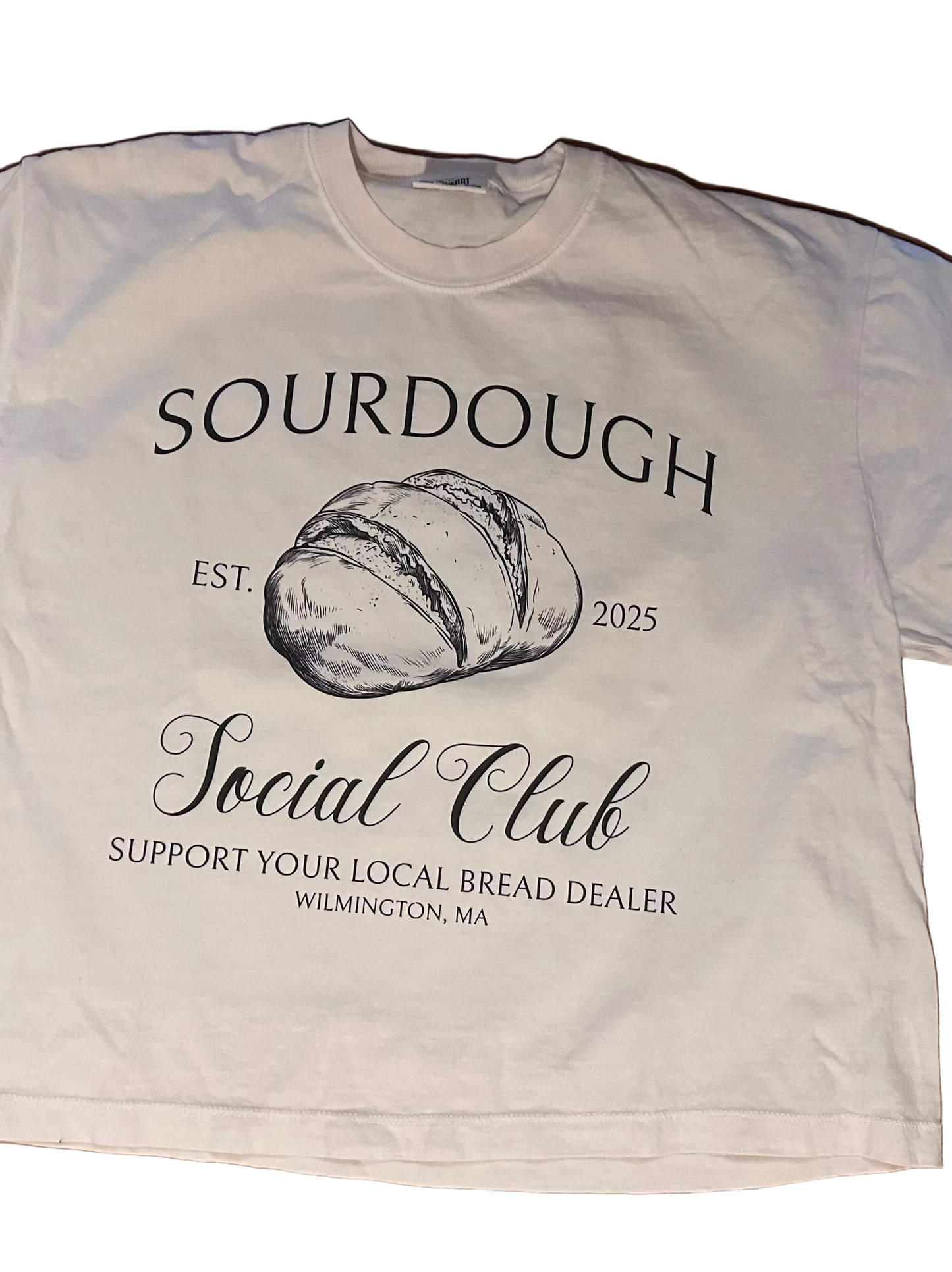 Cropped Sourdough Social Club Tee