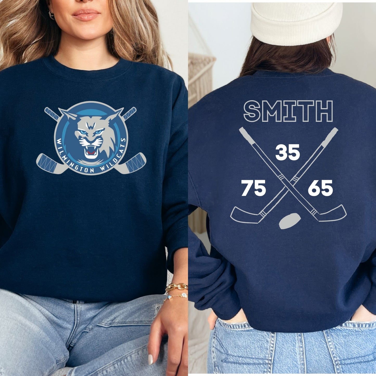 Wilmington Hockey Family Sweatshirt