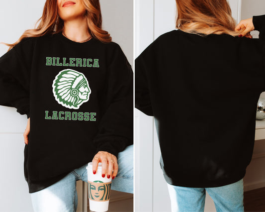Billerica Lacrosse Crewneck