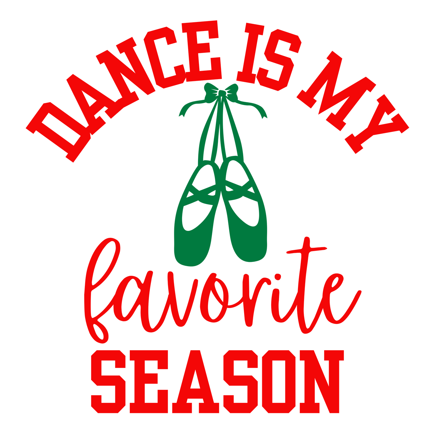 Dance is my favorite season Ornament