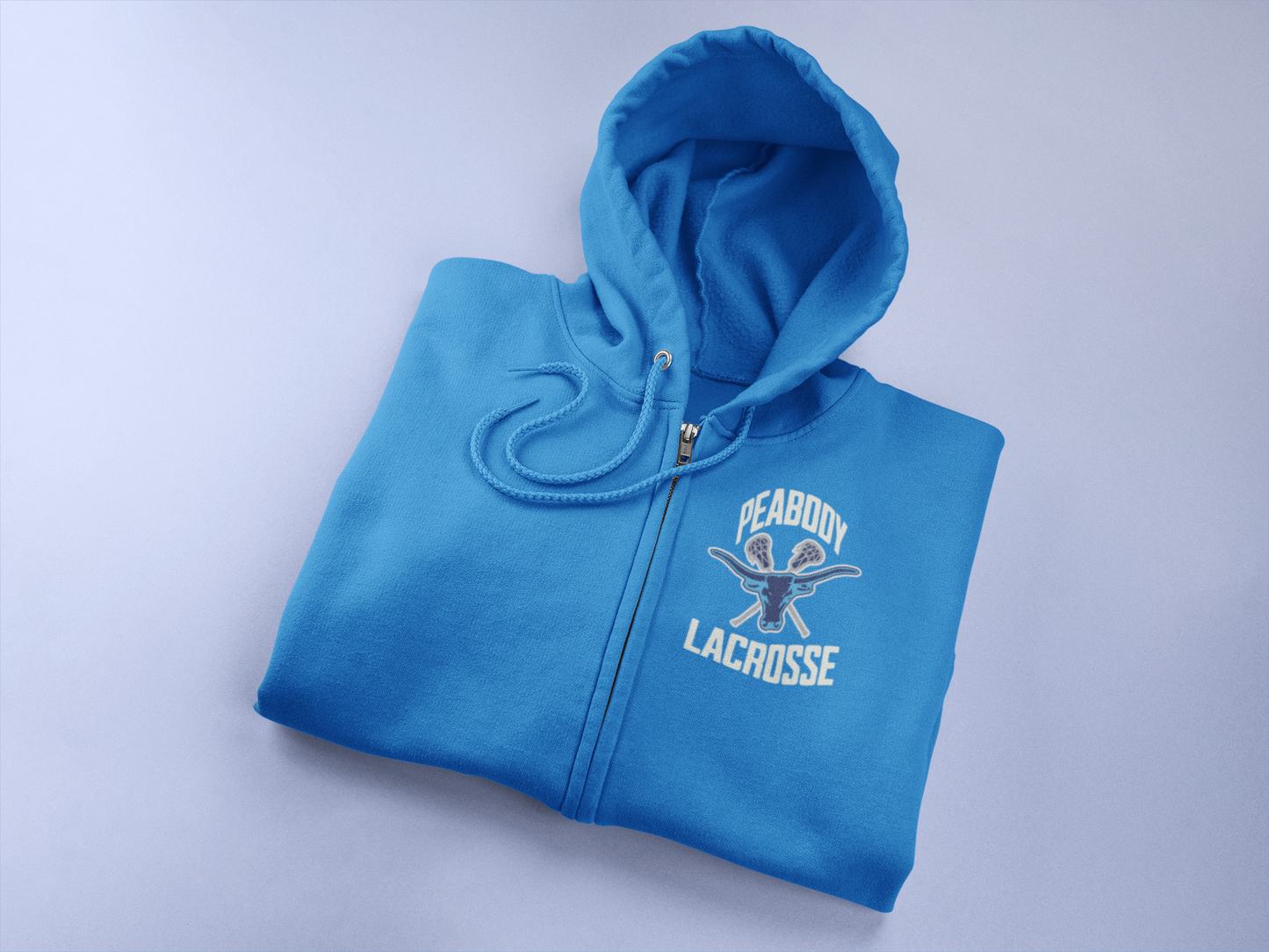 Peabody Lacrosse Full Zip Hoodie