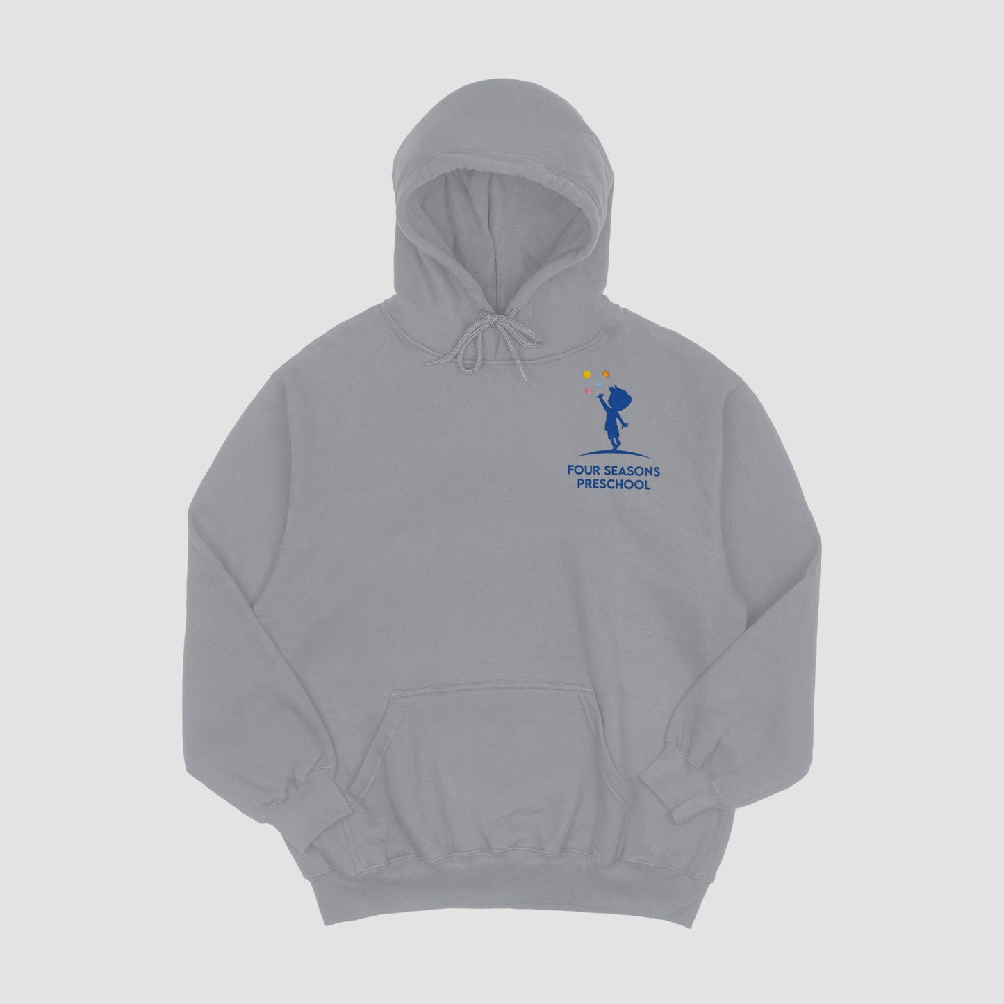 Personalized Hooded Sweatshirt- Pocket Logo