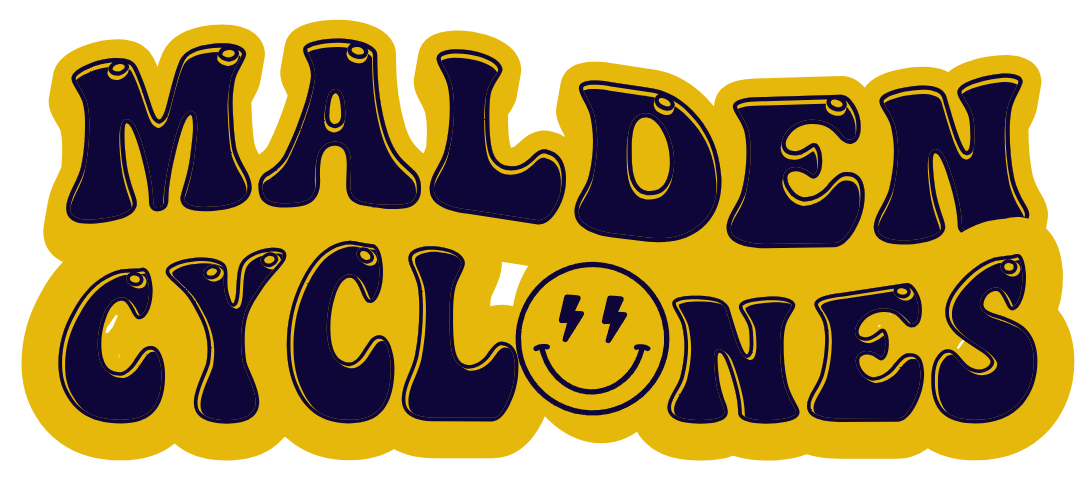 Malden Cyclones Water Bottle Sticker