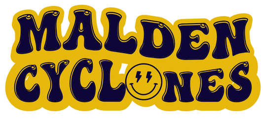 Malden Cyclones Water Bottle Sticker