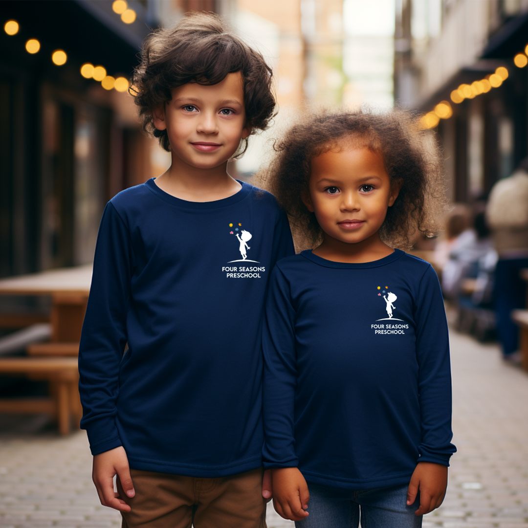 Long Sleeve Pocket Logo Tee Shirt