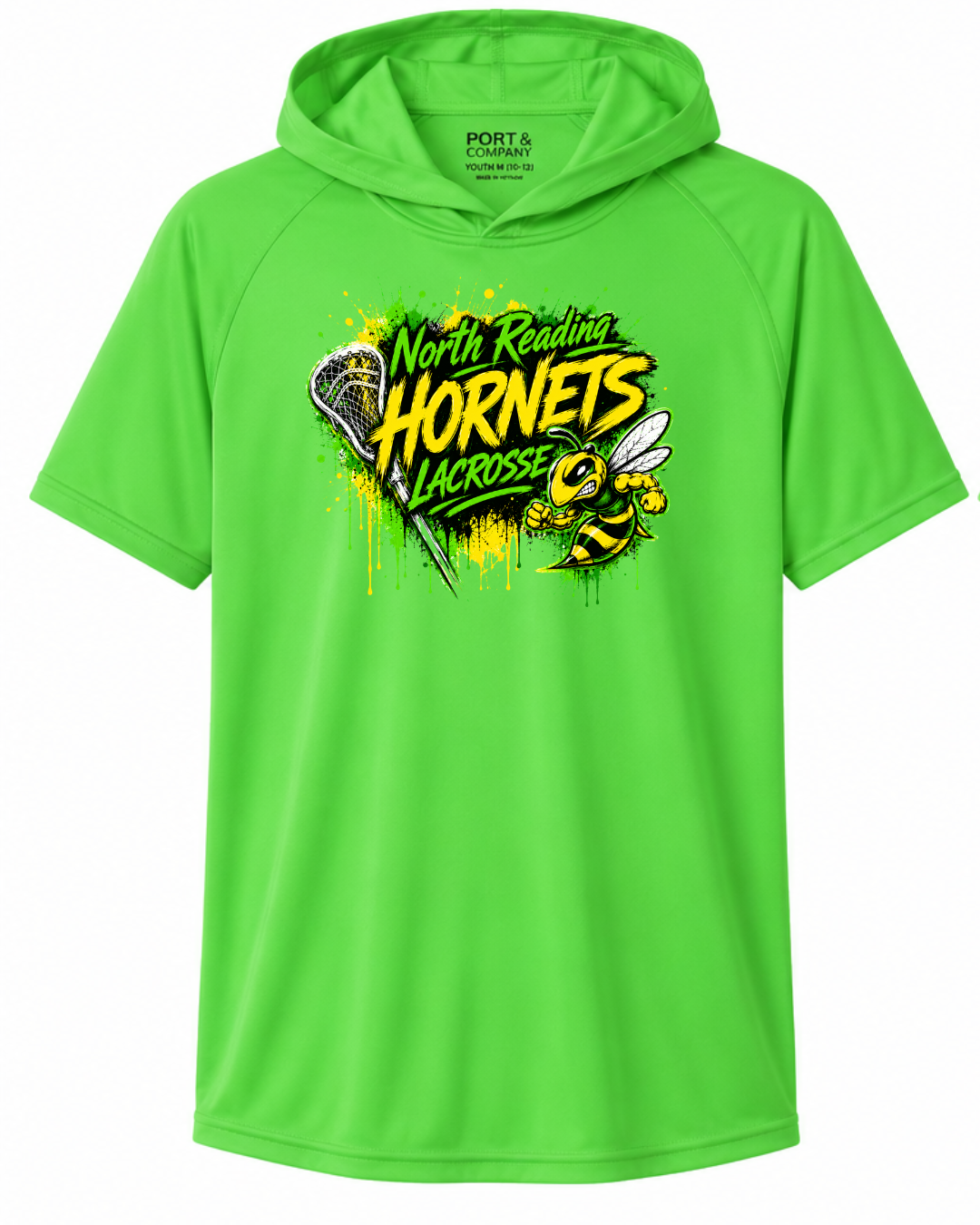 North Reading Lax Hooded Tee