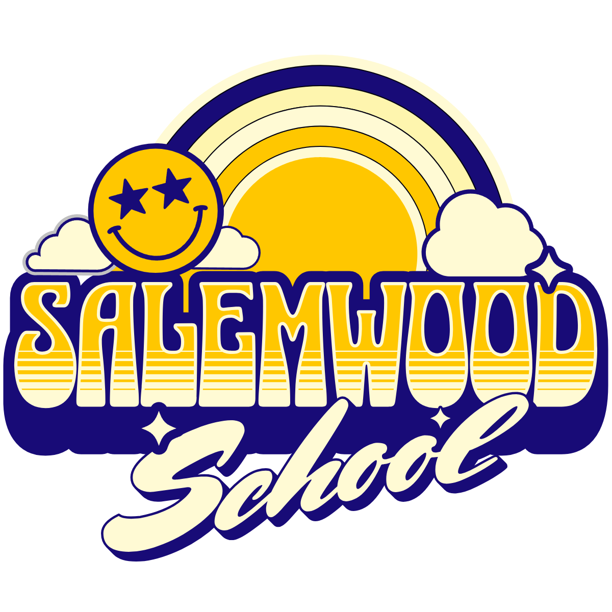 Salemwood School Water Bottle Sticker