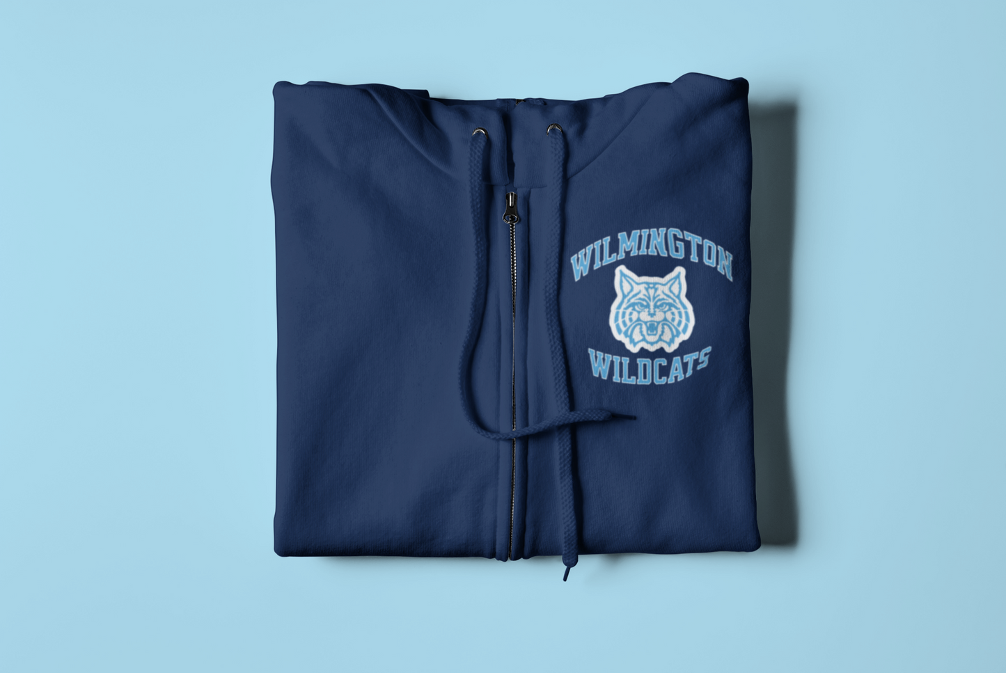 Wildcats Simple Zip Up Hoodie