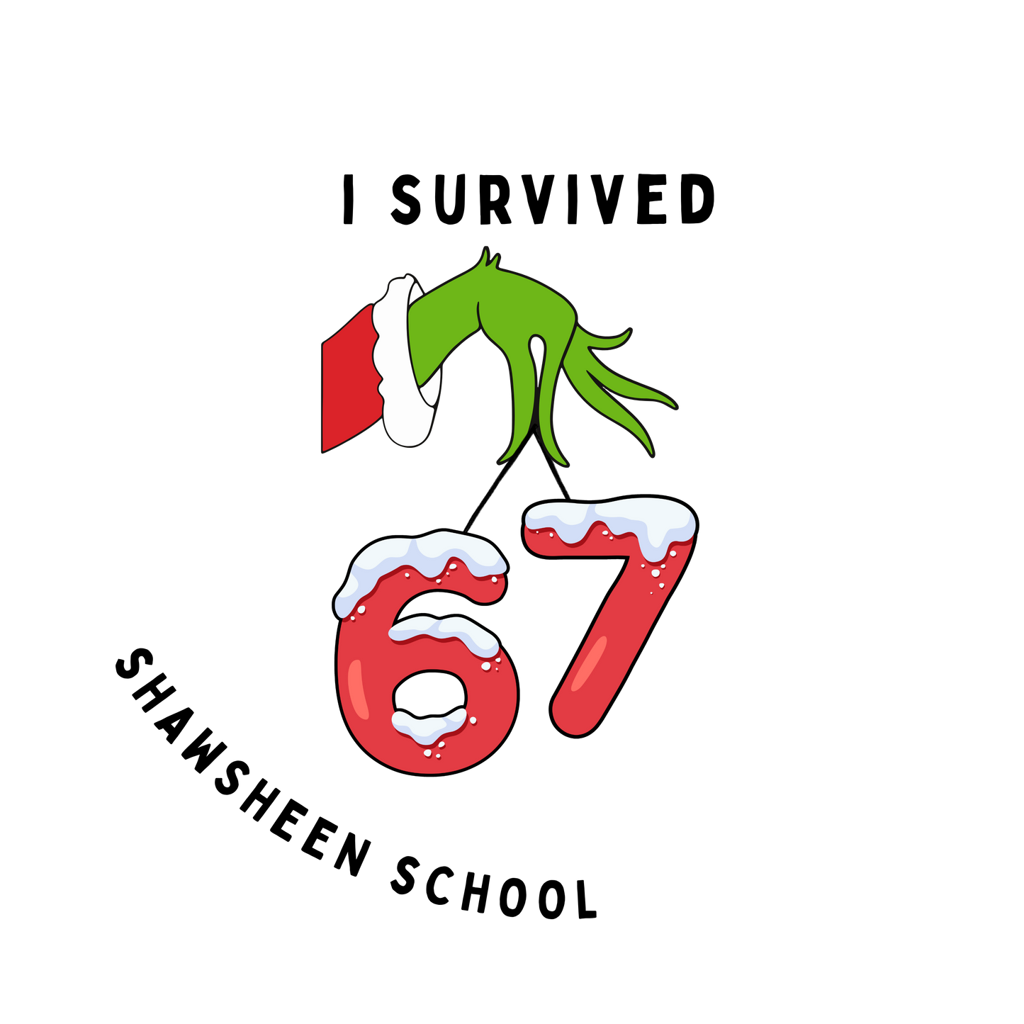 67 Grinch Teacher Ornament