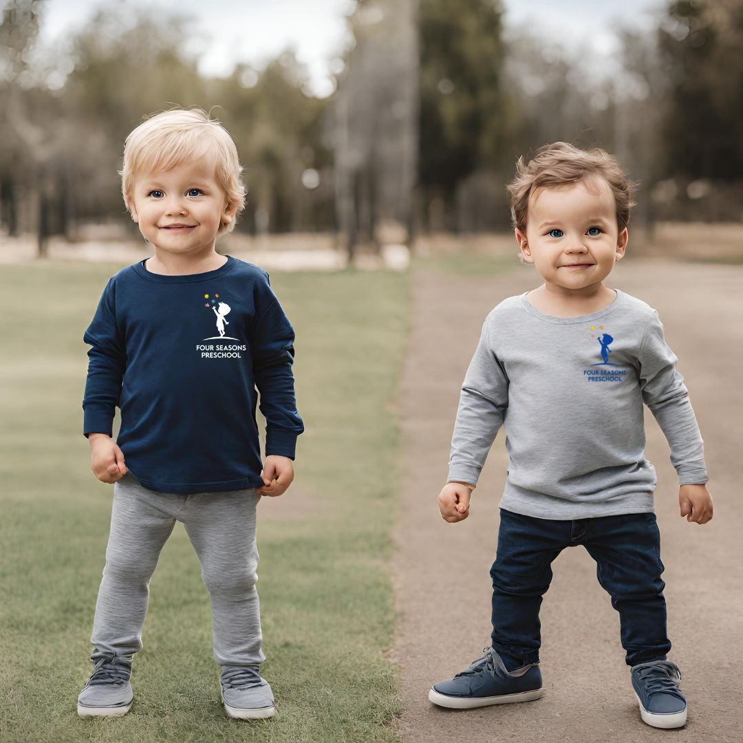 Long Sleeve Pocket Logo Tee Shirt