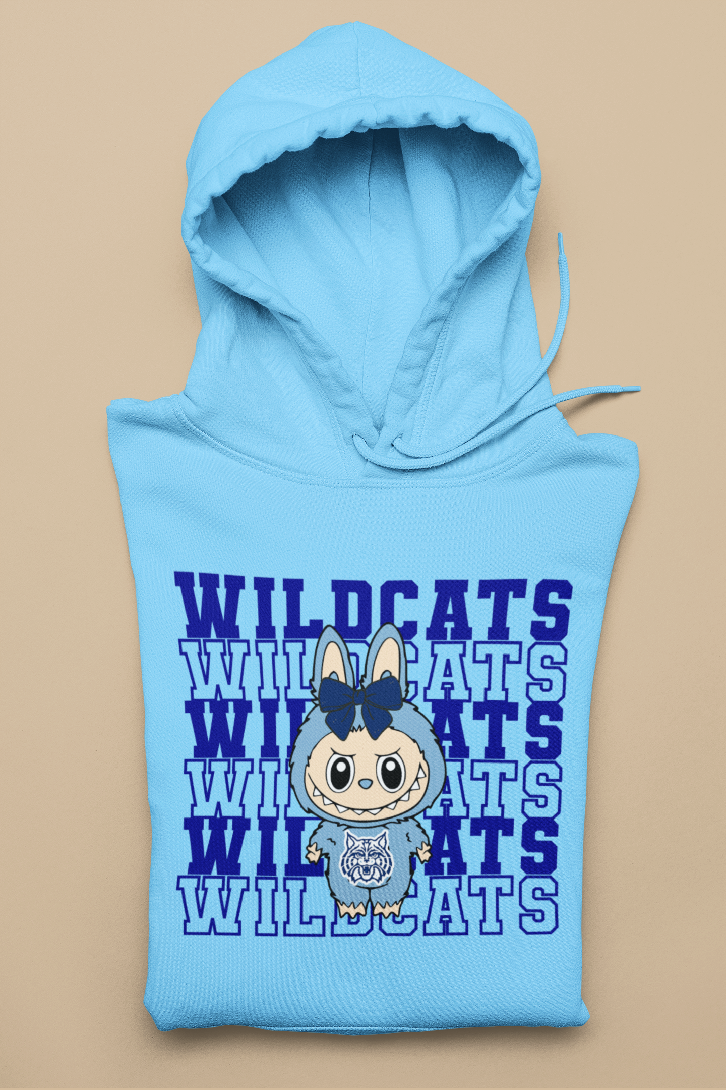 Wildcats Labubu Hoodie
