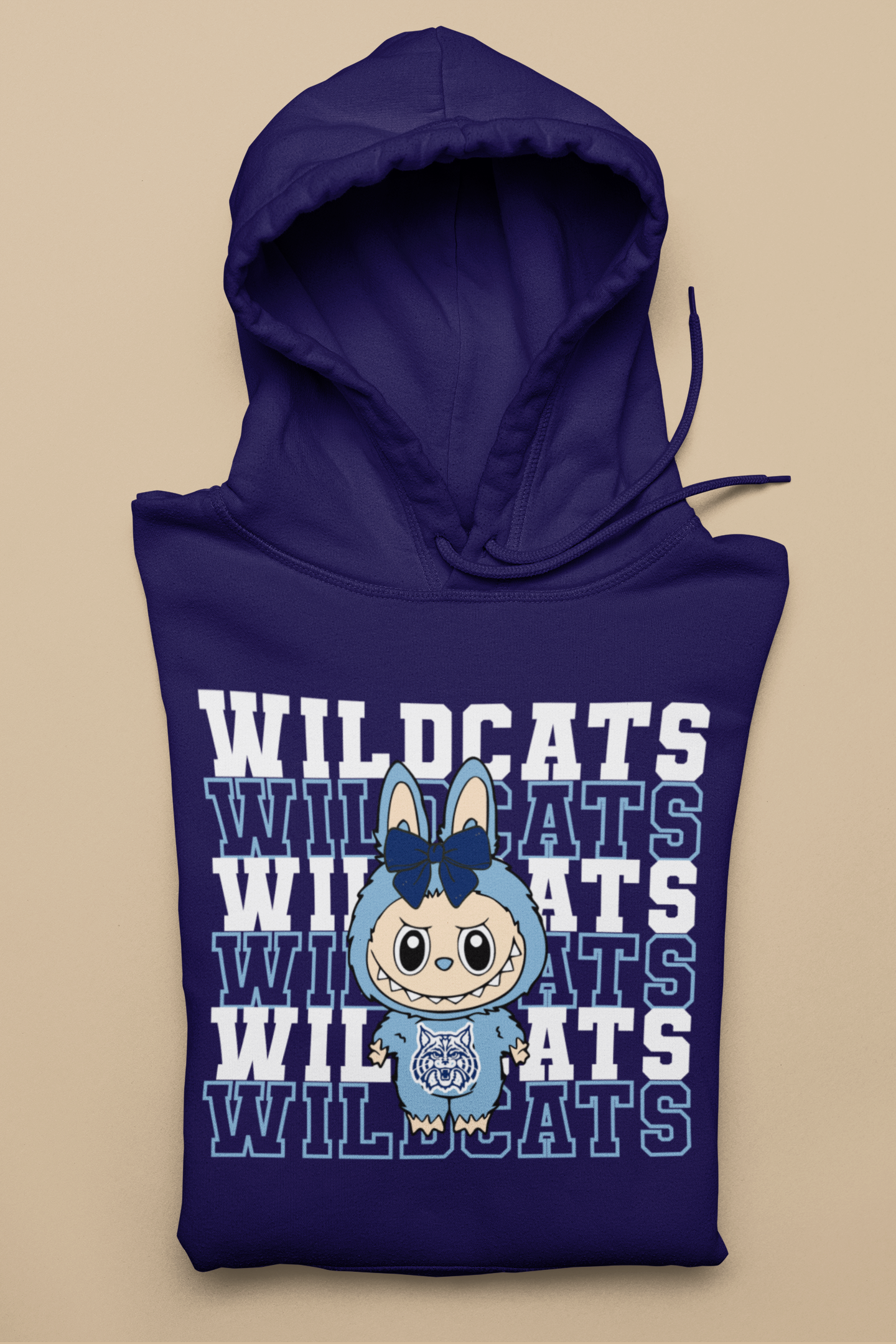 Wildcats Labubu Hoodie