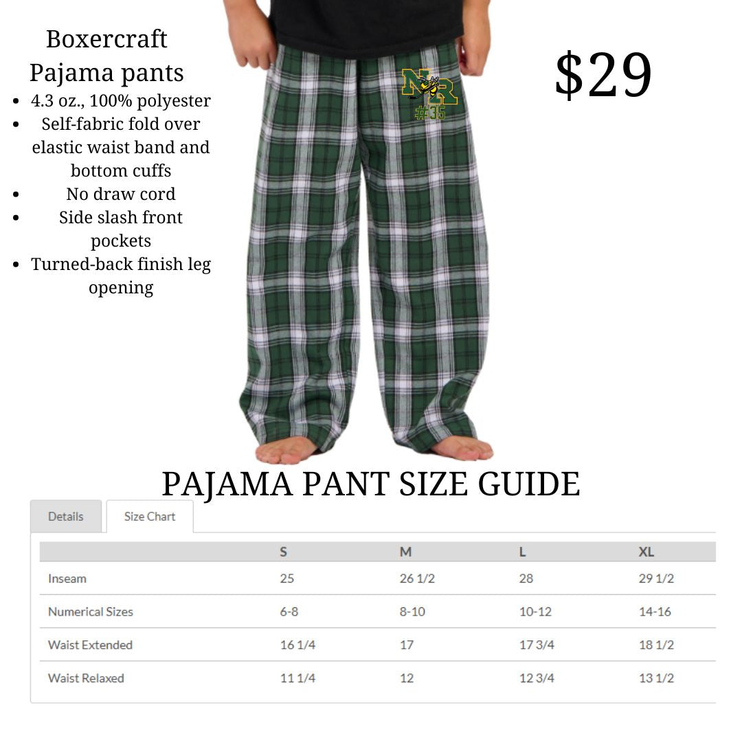 North Reading Hockey Pajama Pants