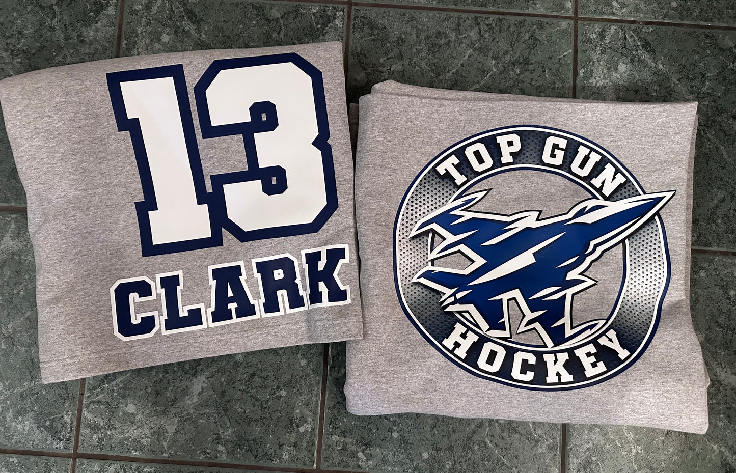 Personalized Player Sweatshirt Blanket