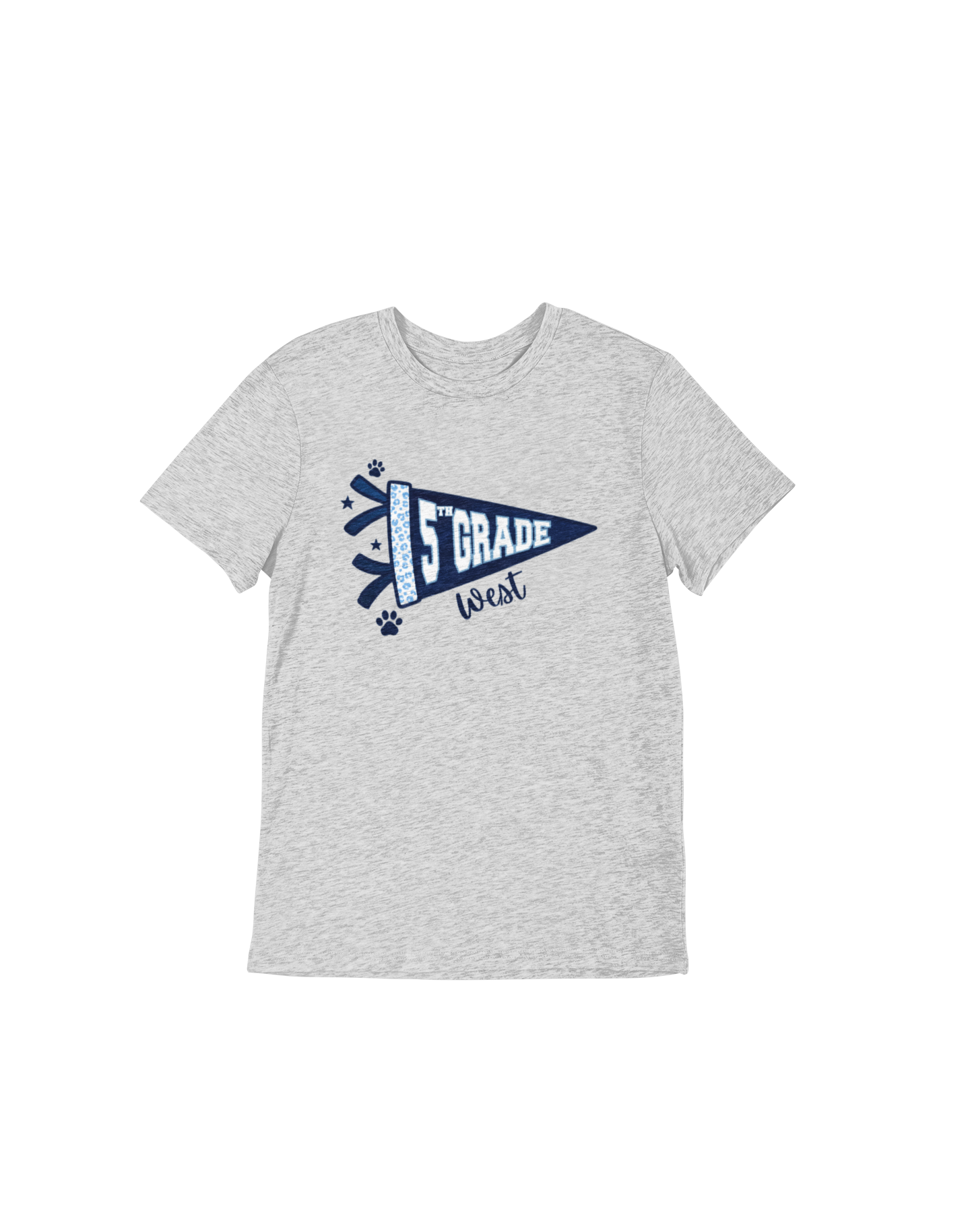 School and Grades Pennant Tees