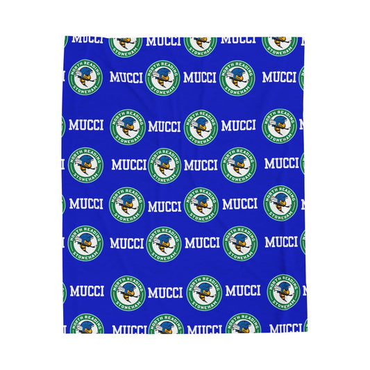 Custom North Reading Stoneham Hockey Blanket