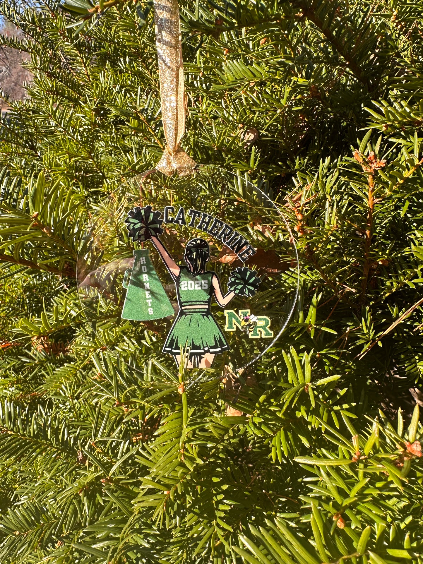 Cheerleader Ornament
