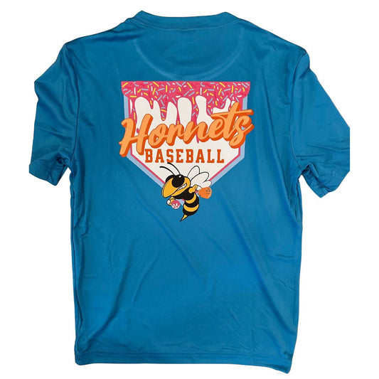 Hornets Baseball Drip Performance Tee