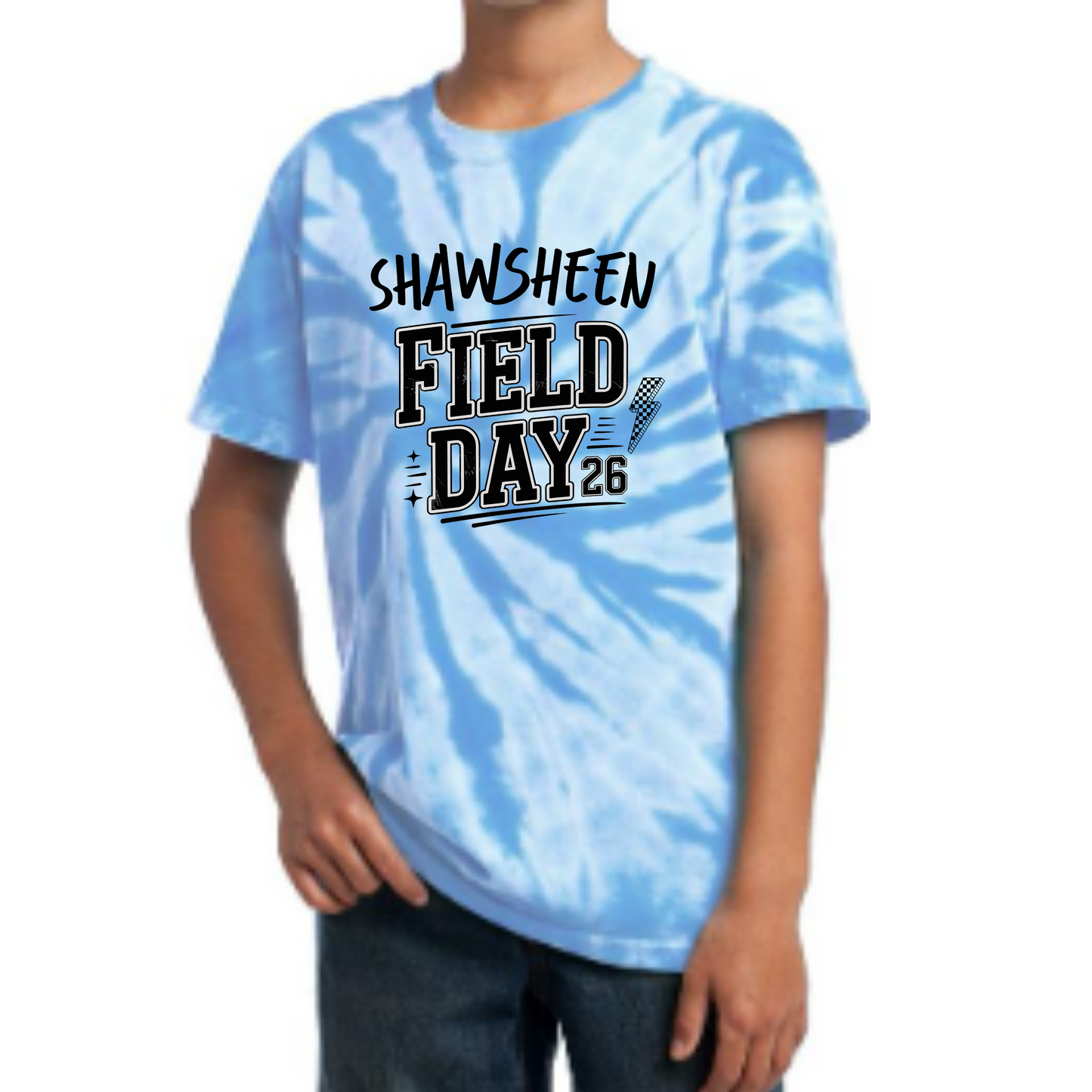 Tie Dye Field Day Cotton Tee