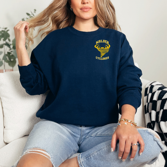 Malden Cyclone Mom Era Sweatshirt - Crew