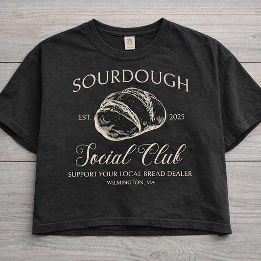 Cropped Sourdough Social Club Tee