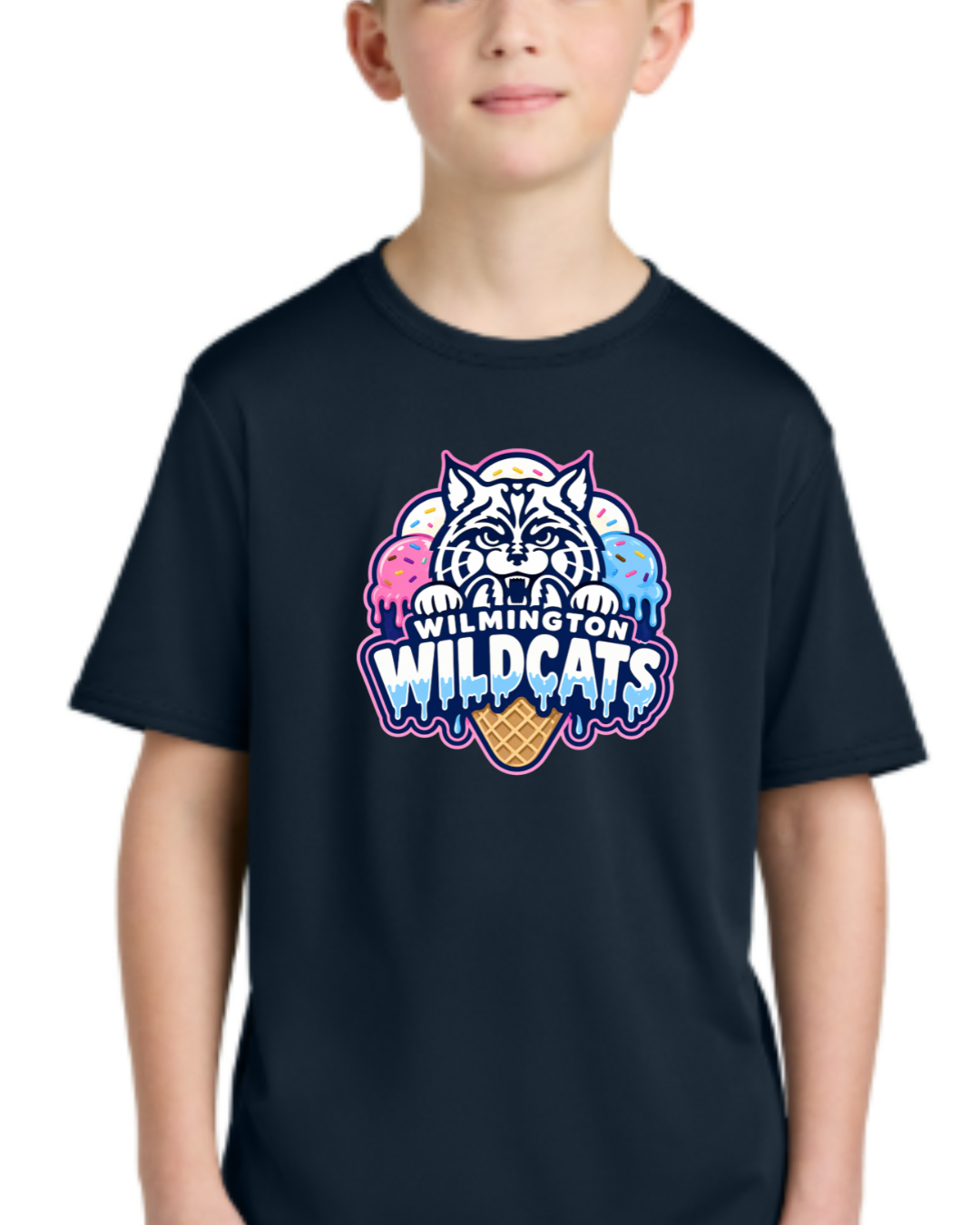 Wildcats Performance Blend Drip Tee