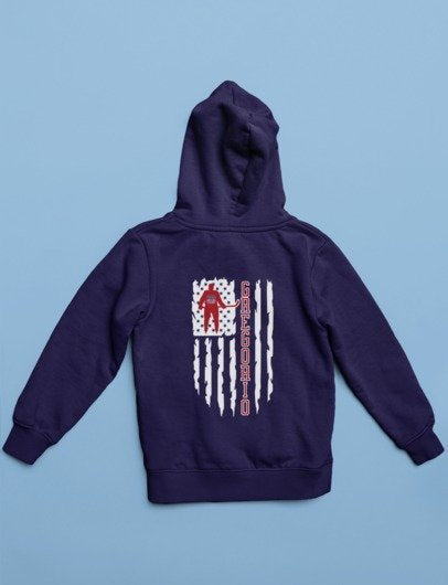 Stars, Stripes & Slapshots Basic Hoodie - Americans