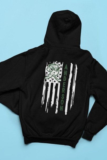 Billerica Chelmsford Flag Hoodie
