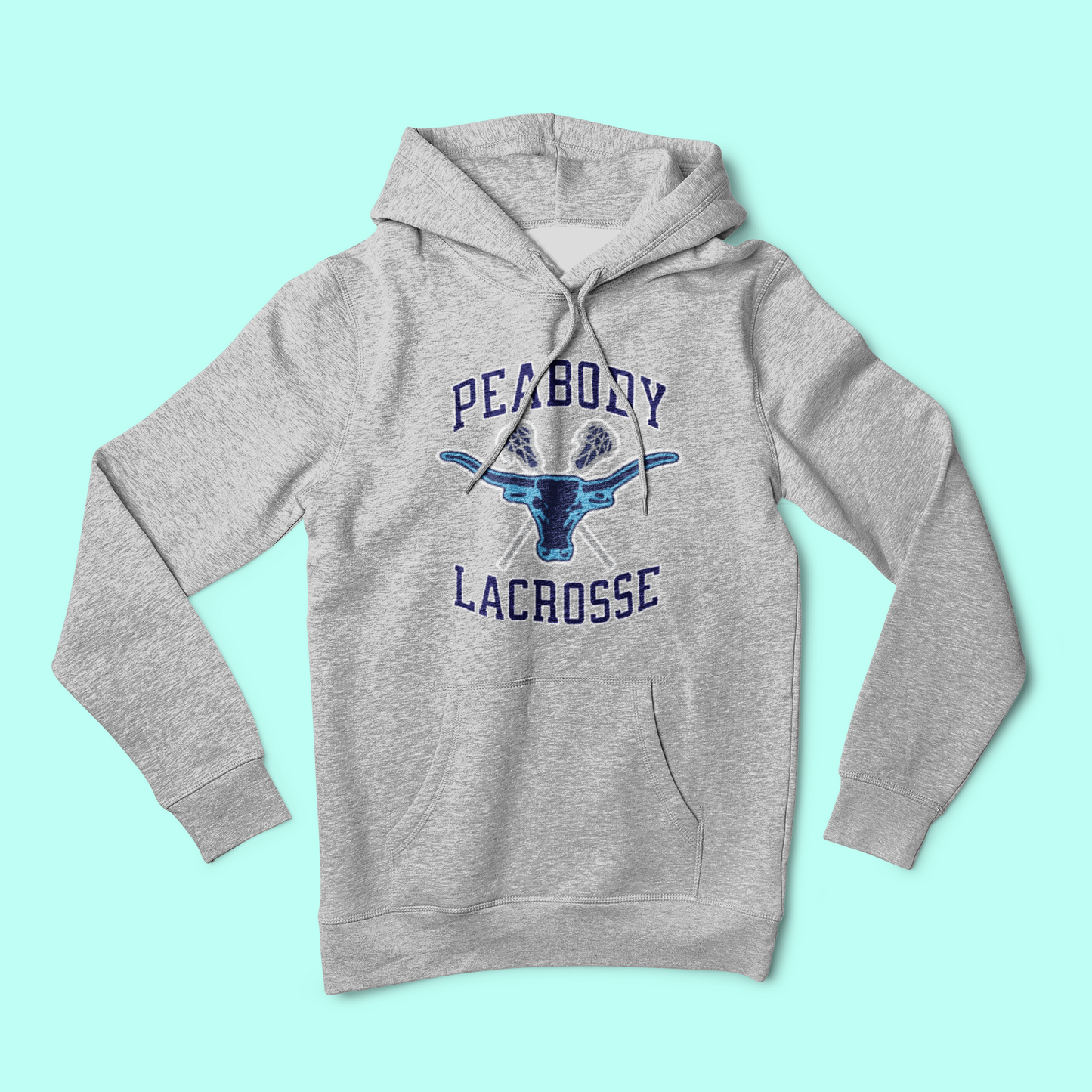 Peabody Lacrosse Flag Player Hoodie