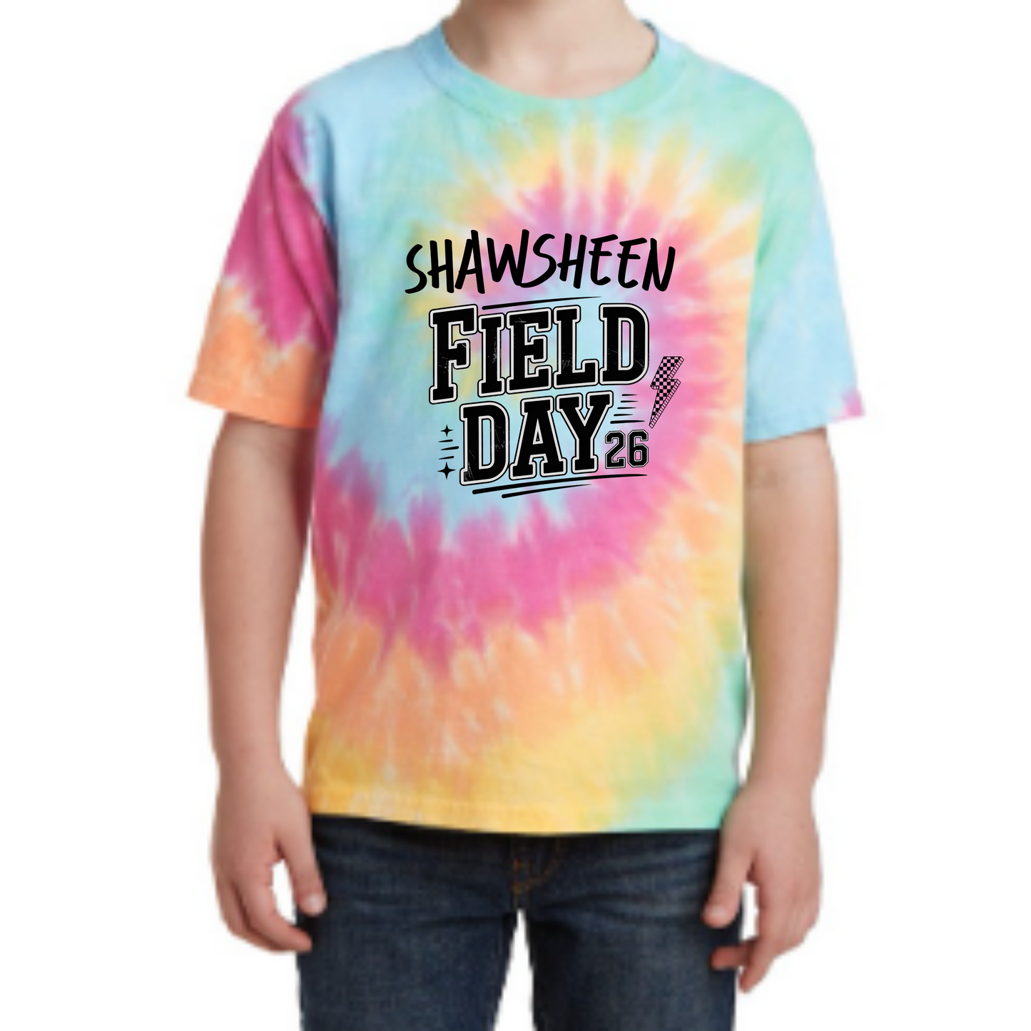 Tie Dye Field Day Cotton Tee