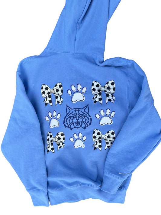 Wildcats Soccer Zip Up Hoodie