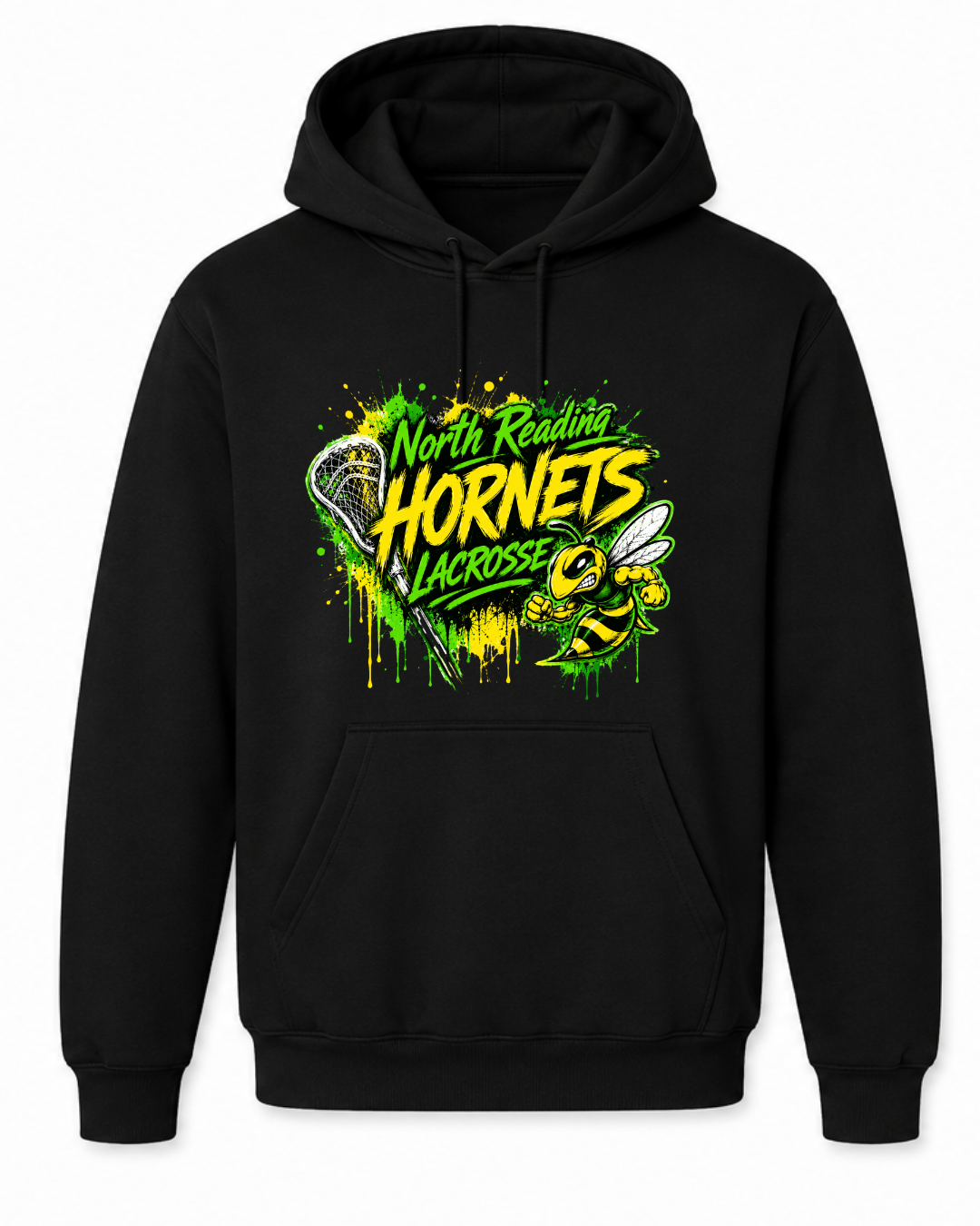 North Reading Hornets Lacrosse Hoodie 🐝🥍