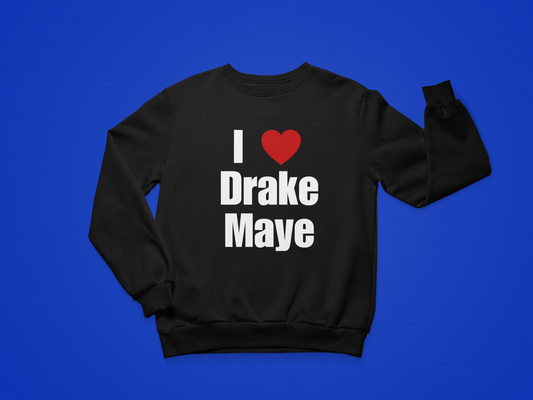 I <3 Drake Maye Crewneck