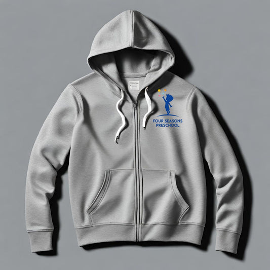 Personalized Zip Up Hooded Sweatshirt