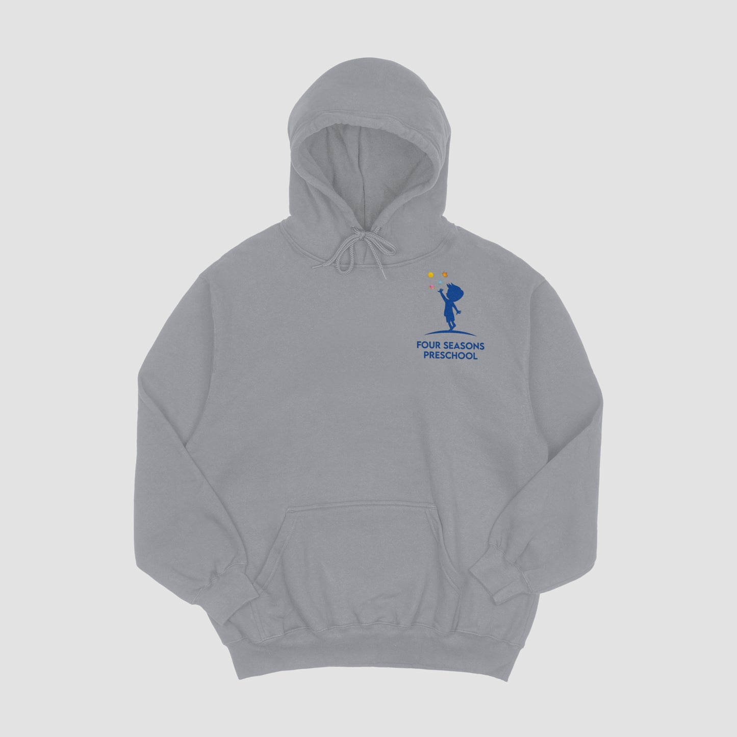 Personalized Hooded Sweatshirt- Pocket Logo