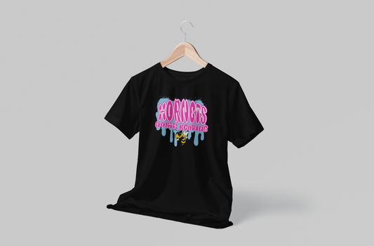 Hornets Bubble Drip Tee Shirt