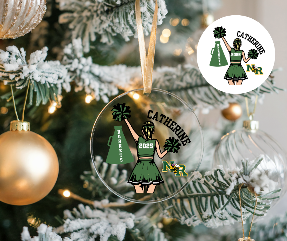 Cheerleader Ornament