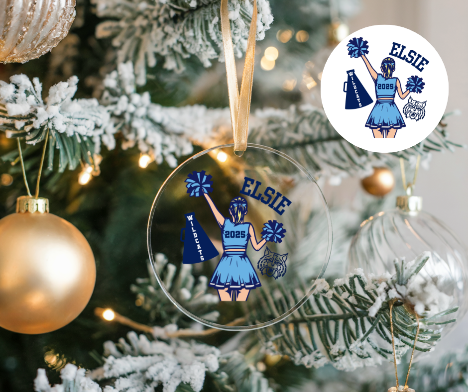 Cheerleader Ornament