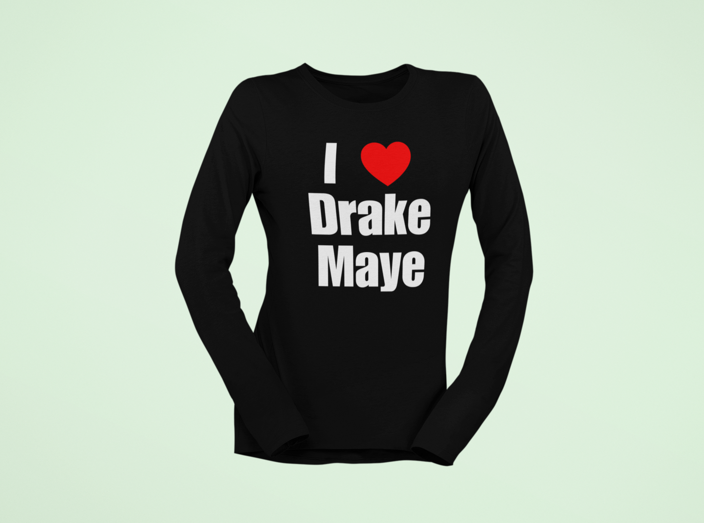 I <3 Drake Maye Long Sleeve Tee