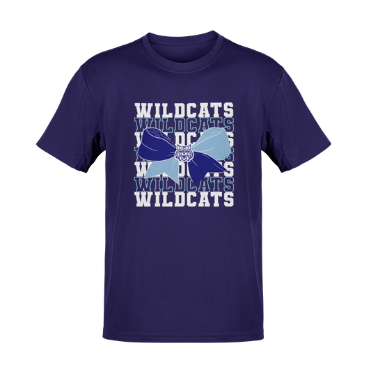 Wildcats Bow Tee Shirt