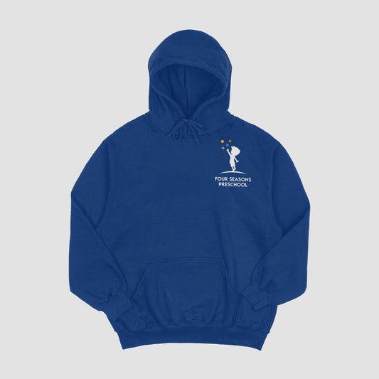 Personalized Hooded Sweatshirt- Pocket Logo