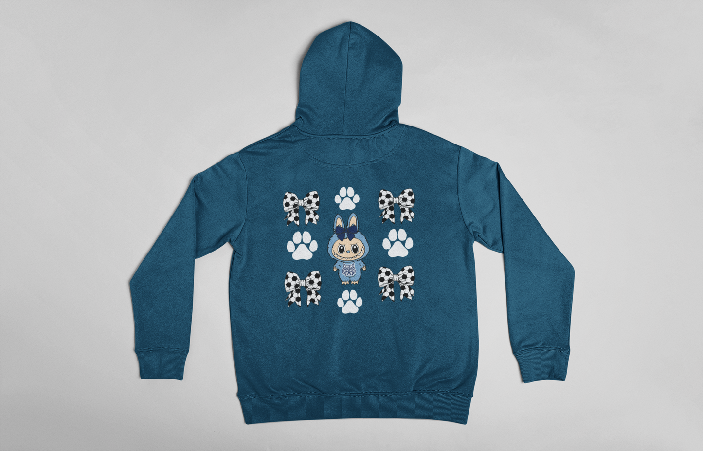 Labubu Wildcats Soccer Zip Up Hoodie