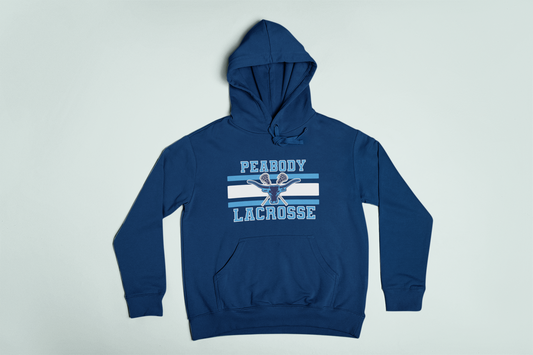Lax Varsity Stripe Hoodie