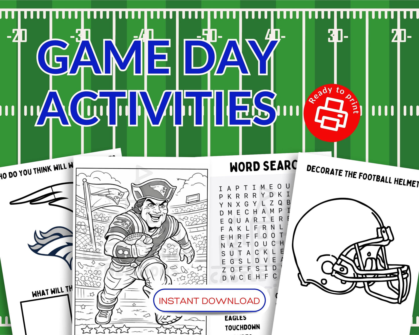Game Day Activites!