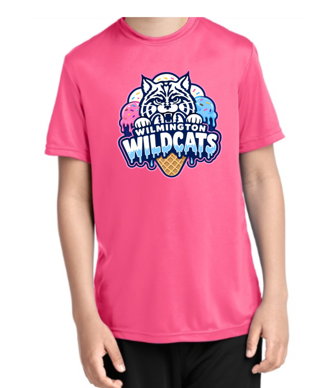 Wildcats Performance Blend Drip Tee