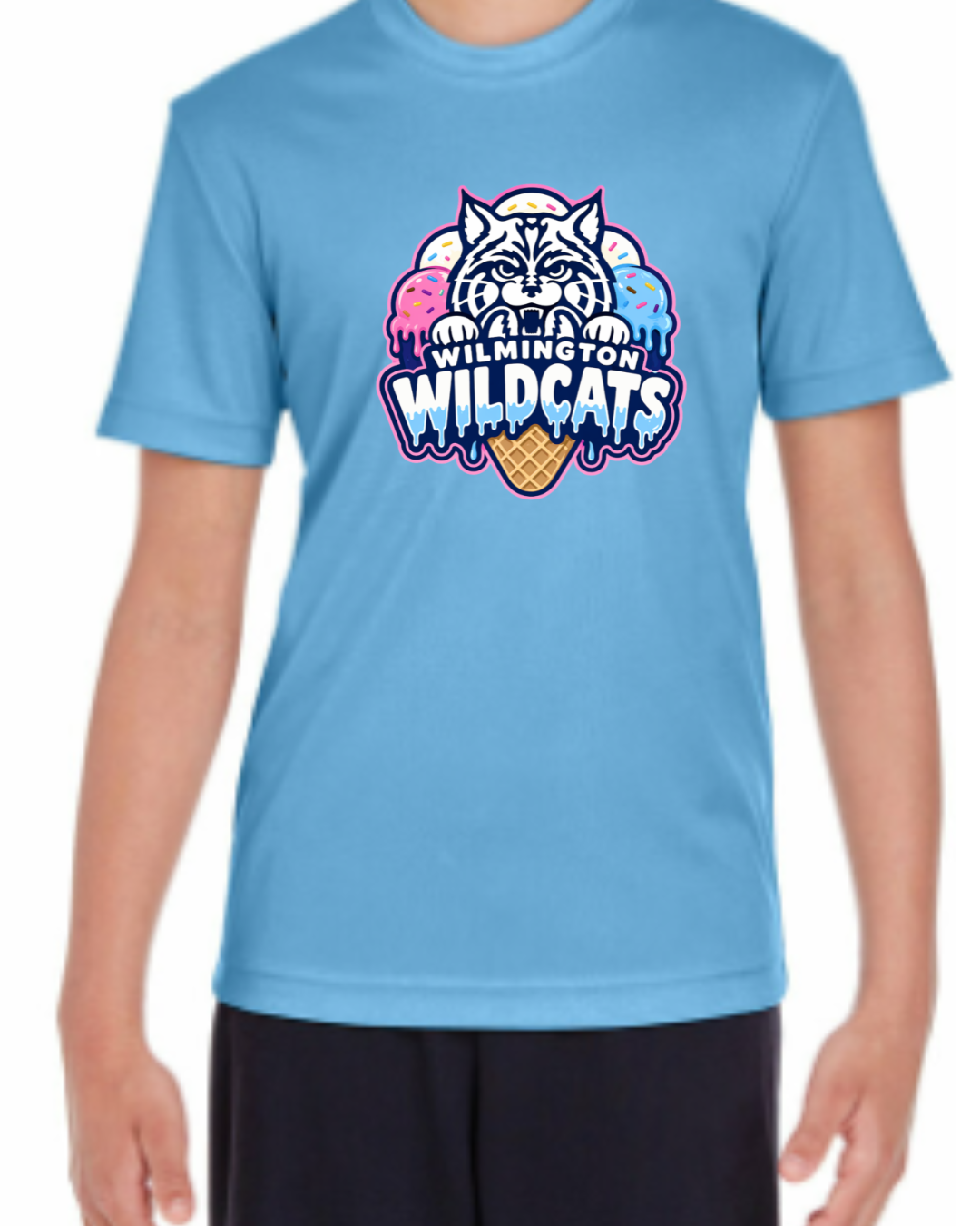 Wildcats Performance Blend Drip Tee
